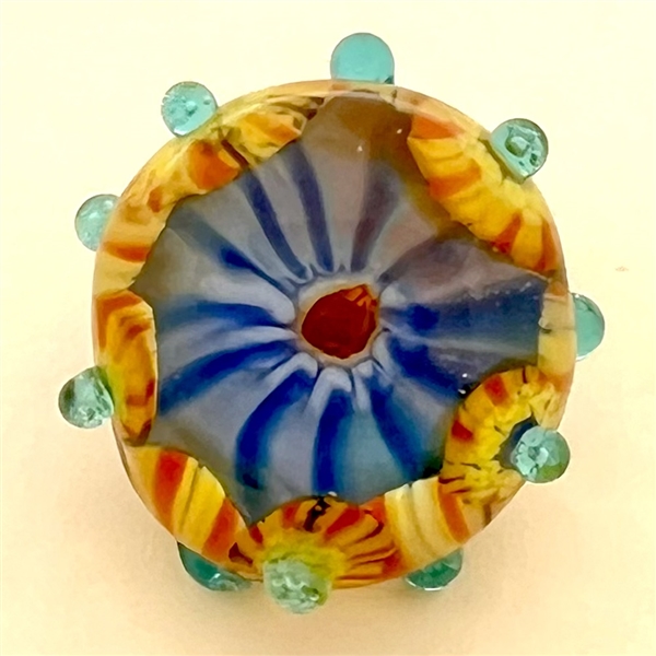 One-of-a-kind studio button by Mary Gaumond.