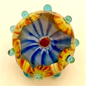 One-of-a-kind studio button by Mary Gaumond.