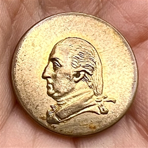 Lafayette presentation button of George Washington.