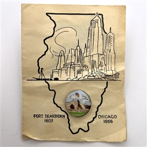 Favor button (?) from Chicago 1956.