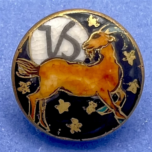 Satsuma button of a goat.