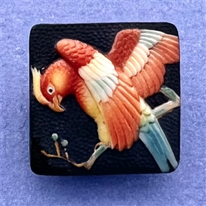 Arita fighting cock button.