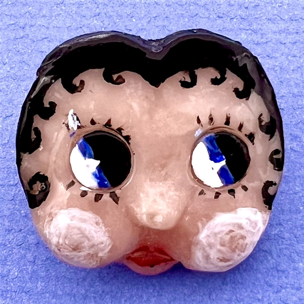 “Betty Boop” studio button by L.P.