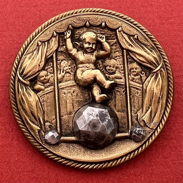 “Children’s Circus” brass button.