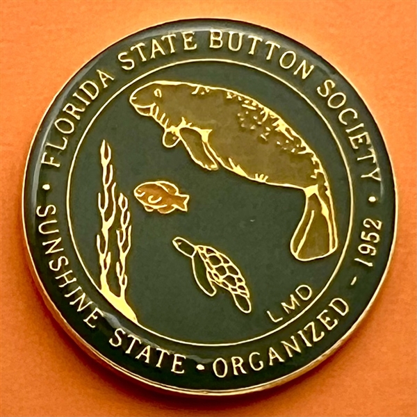 Show favor button of sea life from Florida.