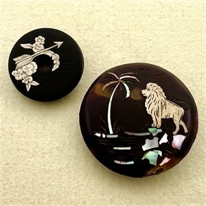 Two inlay buttons.