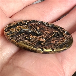 SCARCE “William Tell brass button. 