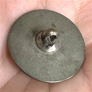 An 18th c. Tombac button of two feathers. 
