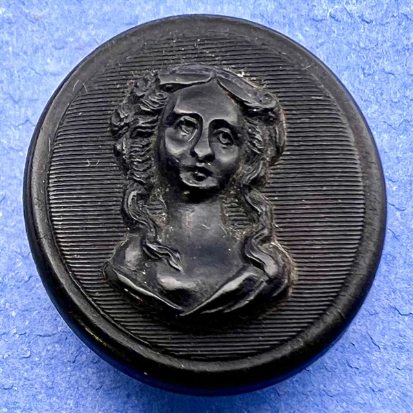 Horn button of Jenny Lind  “The Swedish Nightingale."