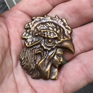 Realistic “Chanticleer button.