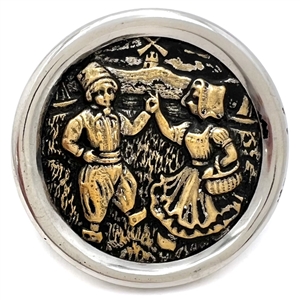 SCARCE “Dutch Dancers" button. 