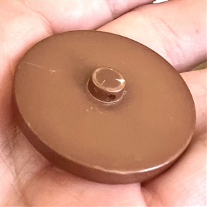 Vintage casein button of Shakespeare with verbal.