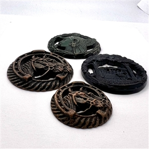 Four big Burwood buttons.