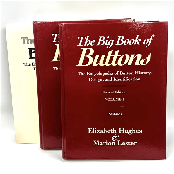 The Big Book of Buttons - newest version - volume one and two with price guide.