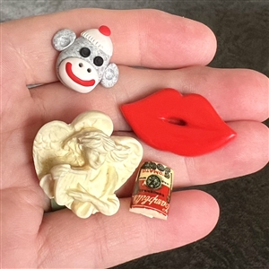 Four FUN realistic buttons!