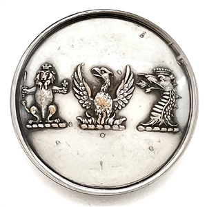 RARE triple crest Livery button.