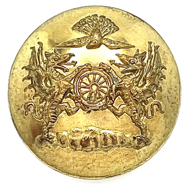 UNUSAL Livery (?) badge button of dragons.