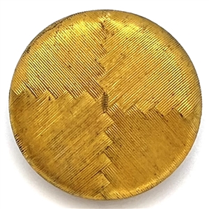 An 18th c. Deaths head button on natural material.