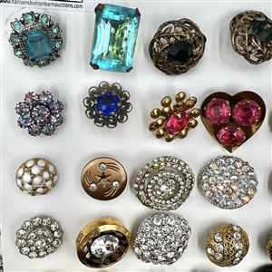 Two cards of 99 jewel and other buttons.
